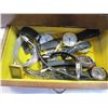Image 4 : WOODEN JEWELERY BOX W/ CONTENTS AND WATCHES