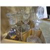 Image 2 : TRAY OF DECANTERS
