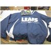 Image 1 : TORONTO MAPLE LEAFS NEW PULL OVER TYPE JACKET AND NEW TOQUE