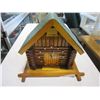 Image 1 : LOG CABIN CLOCK