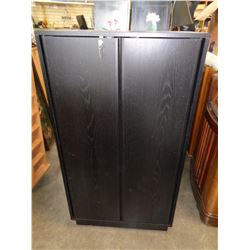 BLACK CABINET WITH KEY