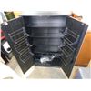 Image 3 : BLACK CABINET WITH KEY