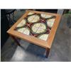 Image 4 : PAIR OF SQUARE TILE TOP ENDTABLES