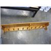 Image 1 : LARGE PINE COAT RACK