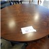 Image 10 : ASHLEY FLOOR MODEL ROUND DINING TABLE W/ 4 CHAIRS - RETAIL $1249
