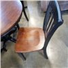 Image 3 : ASHLEY FLOOR MODEL ROUND DINING TABLE W/ 4 CHAIRS - RETAIL $1249