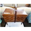 Image 1 : VINTAGE DOVETAIL SEWING BOX