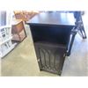Image 1 : MODERN GLASS DOOR NIGHTSTAND