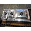 Image 3 : WESTBEND CHAFING DISH WITH 3 COMPARTMENTS