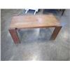 Image 1 : TEAK FINISH SMALL COFFEE TABLE