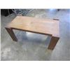 Image 2 : TEAK FINISH SMALL COFFEE TABLE