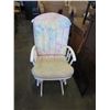 Image 1 : WHITE GLIDER ROCKER