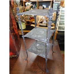 3 TIER CAST IRON STAND