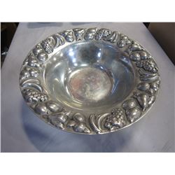 PEWTER FRUIT DISH