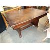 Image 1 : HAND MADE ART DECOR W/ 2 EXTENTION BUILT IN LARGE DINING