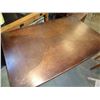 Image 2 : HAND MADE ART DECOR W/ 2 EXTENTION BUILT IN LARGE DINING