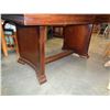 Image 3 : HAND MADE ART DECOR W/ 2 EXTENTION BUILT IN LARGE DINING