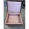 Image 2 : BROWN VELVET OTTOMAN WITH STORAGE