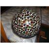 Image 2 : STAINED GLASS WALCOME SIGN AND MOSAIC GLASS BALL