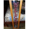 Image 3 : STAINED GLASS WALCOME SIGN AND MOSAIC GLASS BALL