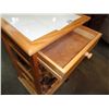 Image 3 : WOODEN ROLLING RACK