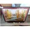 Image 1 : FRAMED PRINT ABSTRACT FOREST