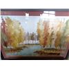 Image 2 : FRAMED PRINT ABSTRACT FOREST