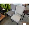 Image 1 : 2 MODERN ASHLEY UPHOLSTERED SIDE CHAIRS RETAIL $189 EACH