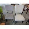 Image 2 : 2 MODERN ASHLEY UPHOLSTERED SIDE CHAIRS RETAIL $189 EACH