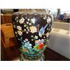 Image 3 : LARGE CLOISONNE STYLE VASE WITH CANES