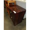 Image 2 : ASHLEY CHERRY FINISH 2 DRAWER NIGHTSTAND RETAIL $199