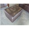 Image 2 : LEATHER OTTOMAN