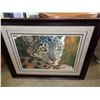 Image 1 : CARL BRENDERS WEST OF THE MOON SIGNED PICTURE IN BLACK FRAME