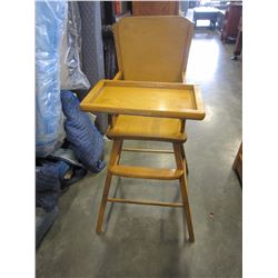 MAPLE HIGH CHAIR