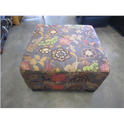 UPHOLSTERED STORAGE OTTOMAN