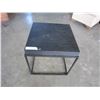 Image 1 : ASHLEY FLOOR MODEL METAL BASE MODERN END TABLE