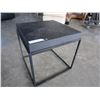 Image 2 : ASHLEY FLOOR MODEL METAL BASE MODERN END TABLE