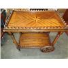 Image 2 : INLAID TEA TROLLEY