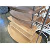 Image 2 : CUSTOM BUILT COPPER TRIM INDUSTRIAL SHELF