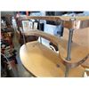Image 3 : CUSTOM BUILT COPPER TRIM INDUSTRIAL SHELF
