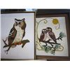 Image 2 : LOT OF 4 KNEEDLE POINT PICTURES, OWLS, AND ABSTRACT