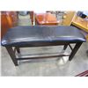 Image 1 : MODERN LEATHER BENCH