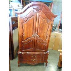 2 PIECE FRENCH PROVINCIAL WARDROBE