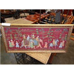 HAND PAINTED EAST INDIAN PICTURE