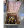 Image 2 : SHINY METAL TRUNK AND ITALIAN TIES