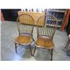 Image 1 : 2 HOOP BACK CHAIRS