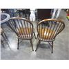 Image 3 : 2 HOOP BACK CHAIRS