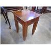 Image 2 : QUEEN ANNE STYLE END TABLE AND MODERN ENDTABLE