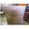 Image 1 : 4 DRAWER HIGHBOY STRIPED