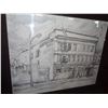 Image 2 : AMERICAN HOTEL BY BARBARA WILSON ORIGINAL LITHOGRAPH 1983